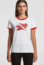 将图片加载到图库查看器，Dive Flag Ringer Tee
