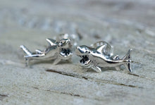 Cargar imagen en el visor de la galería, Shark Stud Earrings

