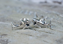 Cargar imagen en el visor de la galería, Shark Stud Earrings
